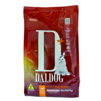 Ração Adulto Daldog Raça Pequena 1Kg