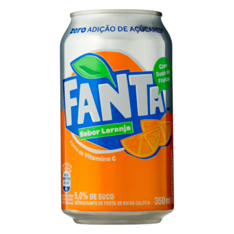 REF FANTA ZERO LT 350ML LARANJA