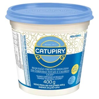 REQUEIJAO CREM CATUPIRY 400G LIGHT