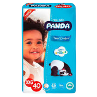FRALDA PANDA SHORT HIPER 40UN XXG