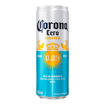 CERV CORONA LT 350ML ZERO ALCOOL