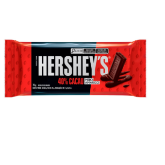 CHOC HERSHEYS 75G 40%CACAU MEIO AMA