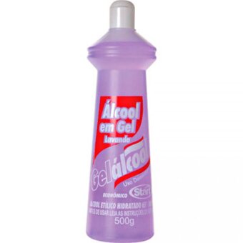 Álcool Gel Gelalcool Lavanda 65° 500G