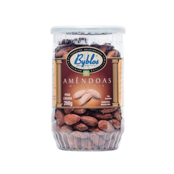 AMENDOA BYBLOS PET 260G. TORR DEFUMADA