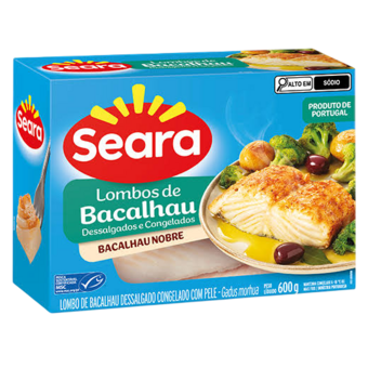 LOMBO BACALHAU SEARA 600G