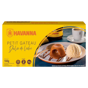 PETIT GATEAU HAVANA 160G DOCE LEITE
