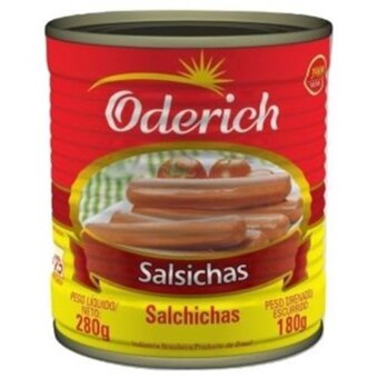 Salsicha Oderich Em Conserva 180G