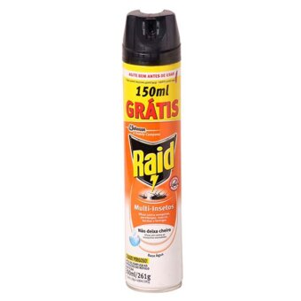 Inseticida Raid Aerosol Base De Agua Leve 450Ml Pague 300Ml