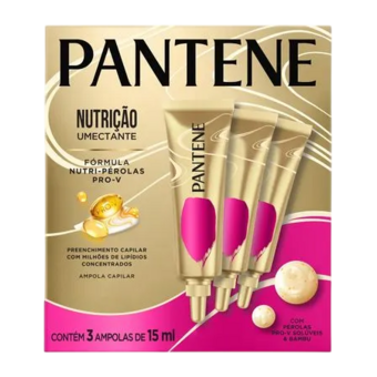 AMPOLA TRAT PANTENE 3UN 15ML NUTRICAO