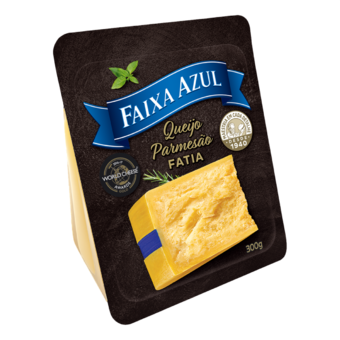 Queijo Parmesão Faixa Azul Fatiado 300G
