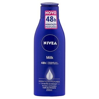 Hidratante Nivea Milk Pele Seca E Extrasseca Embalagem 200Ml