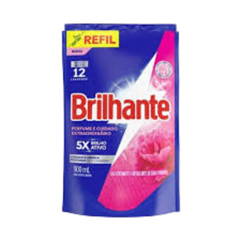 LAVA ROUPA LIQ BRILHANTE REF 900ML PERF/CUID EXTRA