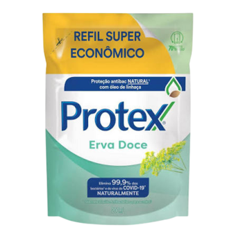 SABONETE LIQ PROTEX REF 500ML ERVA-DOCE