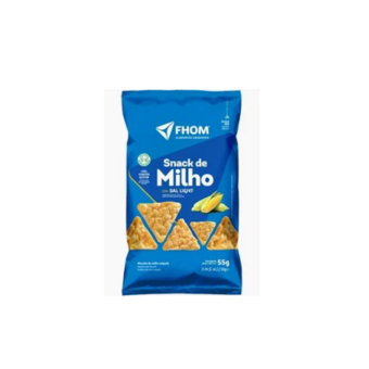 SNACK MILHO FHOM 55G SAL LIGHT
