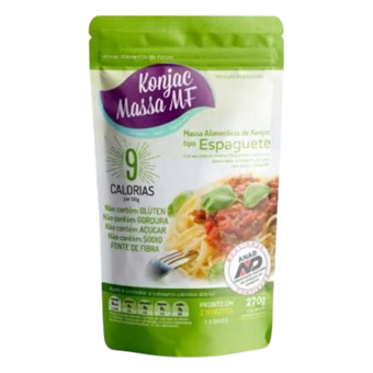 MASSA KONJAC S/GLUT 270G TIPO ESPAG