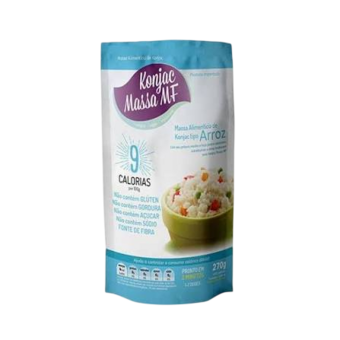 MASSA KONJAC S/GLUT 270G TIPO ARROZ