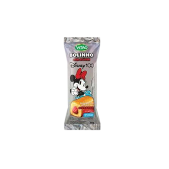 BOLINHO VITAO DISNEY S/GLUT 35G MORANGO