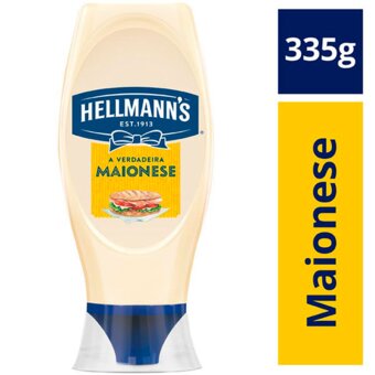 Maionese Hellmann'S Tradicional Squeeze 335G