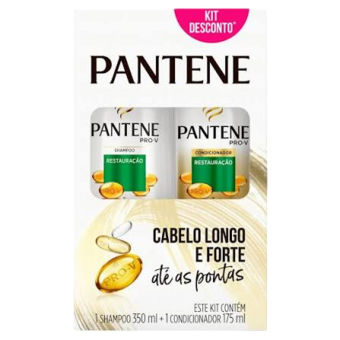 SH PANTENE 350ML+COND 175ML RESTAURACAO