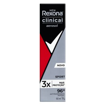 Antitranspirante Rexona Men Clinical Sport Aerosol 150Ml