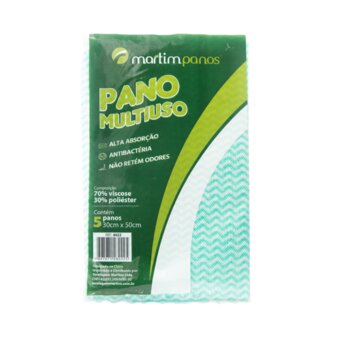 Pano Multiuso Martins Verde 30X50 5Un