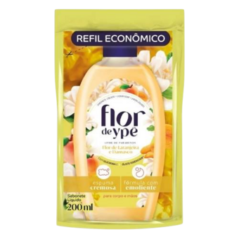 SABONETE LIQ FLOR YPE REF 200ML FL LAR/DAMASC