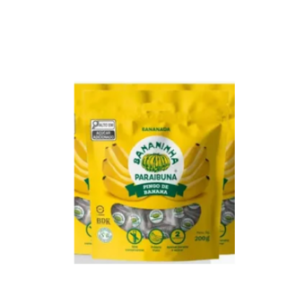 DOCE BANANINHA PARAIBUNA 200G PINGO BANANA