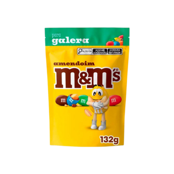 CHOC M&M 132G AMENDOIM