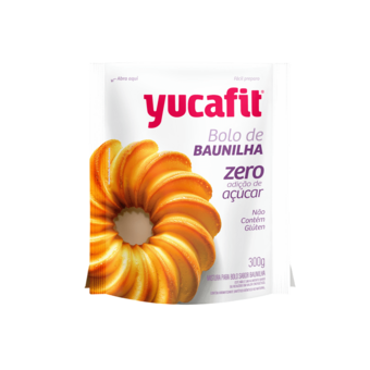 MIST BOLO YUCAFIT ZERO SACH 300G BAUNILHA