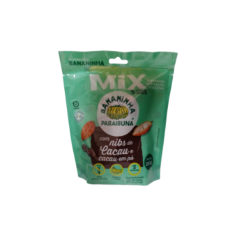 DOCE BANANINHA PARAIBUNA ZERO 200G NIBS/CACAU
