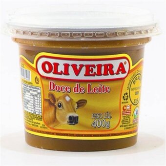 Doce De Leite Cremoso Oliveira Embalagem 400G