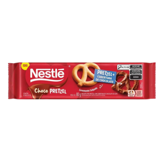 BISC NESTLE CHOC PRETZEL 80G AO LEITE