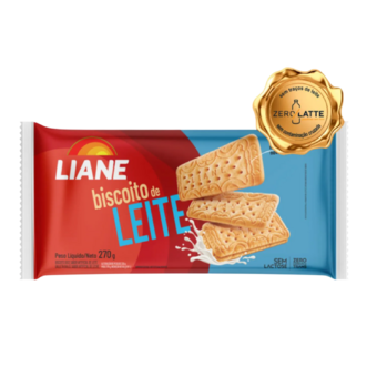 BISC LIANE S/LACT 270G LEITE