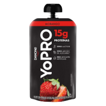 IOG DANONE YOPRO SACH 160G MORANGO