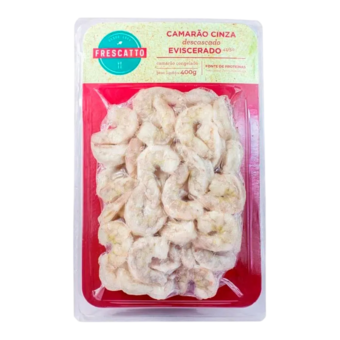 CAMARAO CINZA FRESCATTO 400G EVISC 45/55 PREM