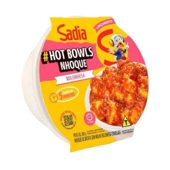 NHOQUE HOT BOWLS SADIA 300G BOLONHESA