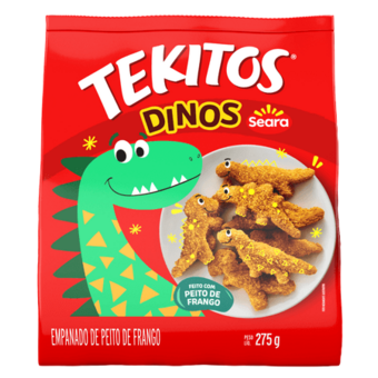 EMPANADO DE PEITO DE FRANGO SEARA DINOS 275G