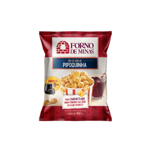PAO QUEIJO F MINAS 400G PIPOQUINHA