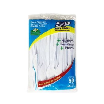 FACA SERT PLAST REF 50UN BRANCA