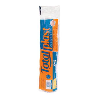 COPO DESC TOTALPLAST 500ML 50UN BRANCO