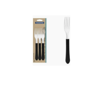 GARFO TRAMONTINA LEME INOX 3PC PTO