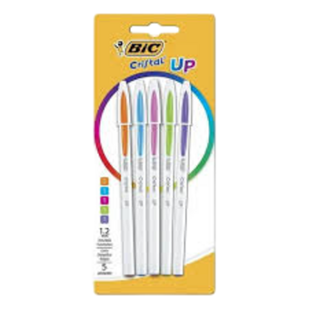 CANETA BIC CRISTAL UP 5UN