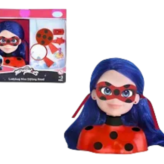 BRINQ PUPEE MIRACULOUS MINI BUSTO LADYBUG
