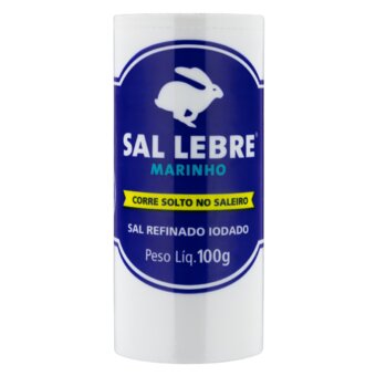 Sal Lebre Refinado Marinho Saleiro 100G