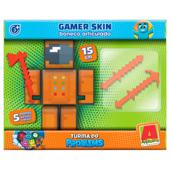 BRINQ ALGAZ BONECO 15CM ZOOM