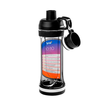 GARRAFA PLÁSTICA P/CELULAR BRW TRANSPARENTE 500ML 