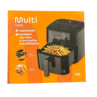 FRITADEIRA ELÉTRICA AIR FRYER MULTILASER 4.2L