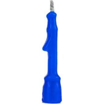 Vela Regina Aniversário N1 Azul Embalagem 1 Un