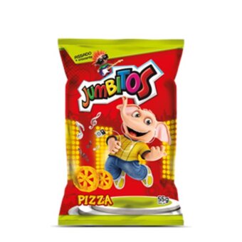 Salgadinho Semalo Jumbitos Pizza Pacote 55G