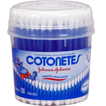 Hastes Johnson Cotonetes Pote 150Und